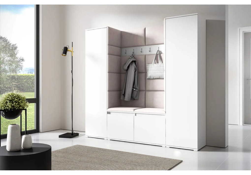 Predsieňová stena AMI 31 So zrkadlom Dub sonoma Olivová