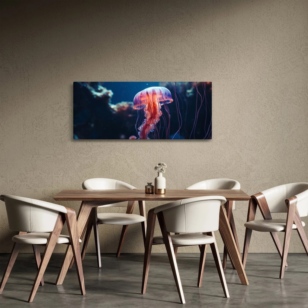 Obraz - Medúzka (120x50 cm)