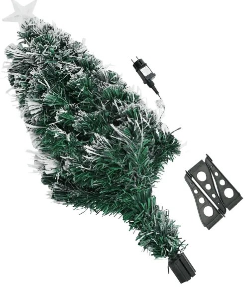 Aigostar - LED RGBY Vonkajší vianočný stromček 85xLED/3,6W/230V/8 funkcií  90cm IP44