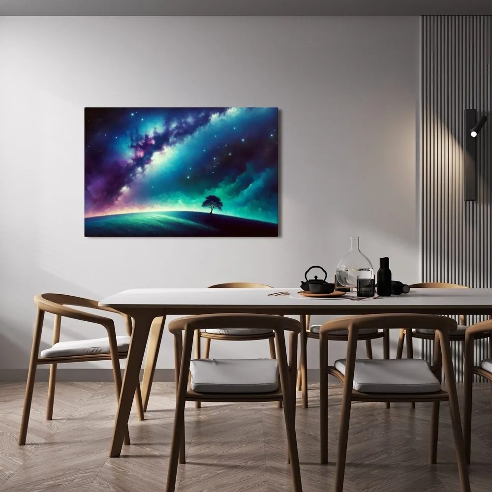 Obraz magický strom života v noci