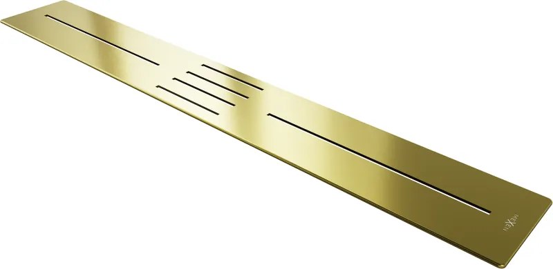 Mexen Toro maskovanie pre sprchovú vaničku 170-200 cm, zlatá - 43930050