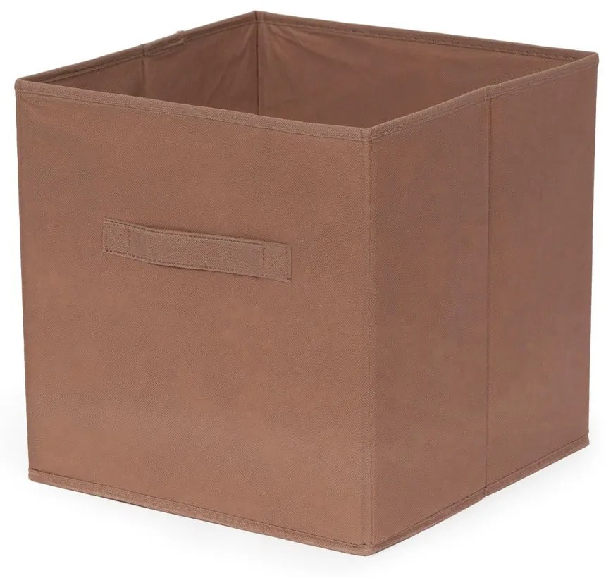 Hnedý skladací úložný box Compactor Foldable Cardboard Box