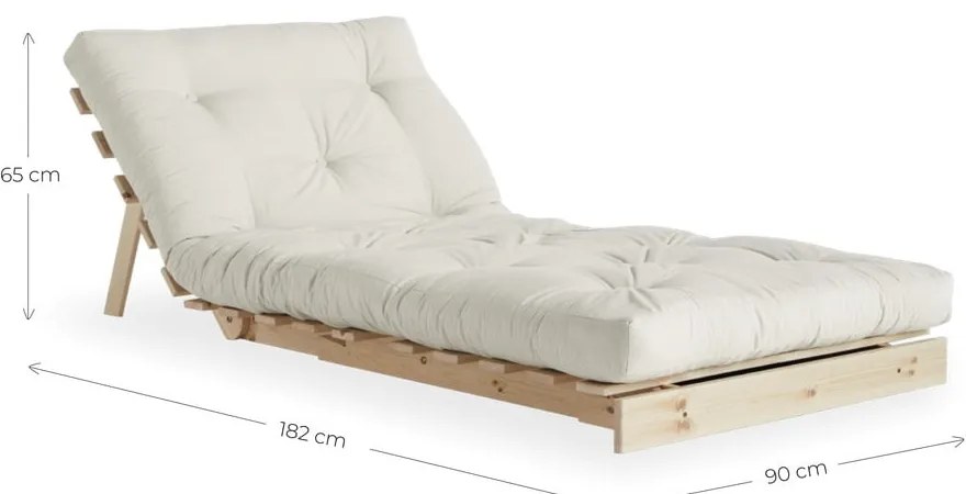 Variabilné kreslo Karup Design Roots Raw/Brown