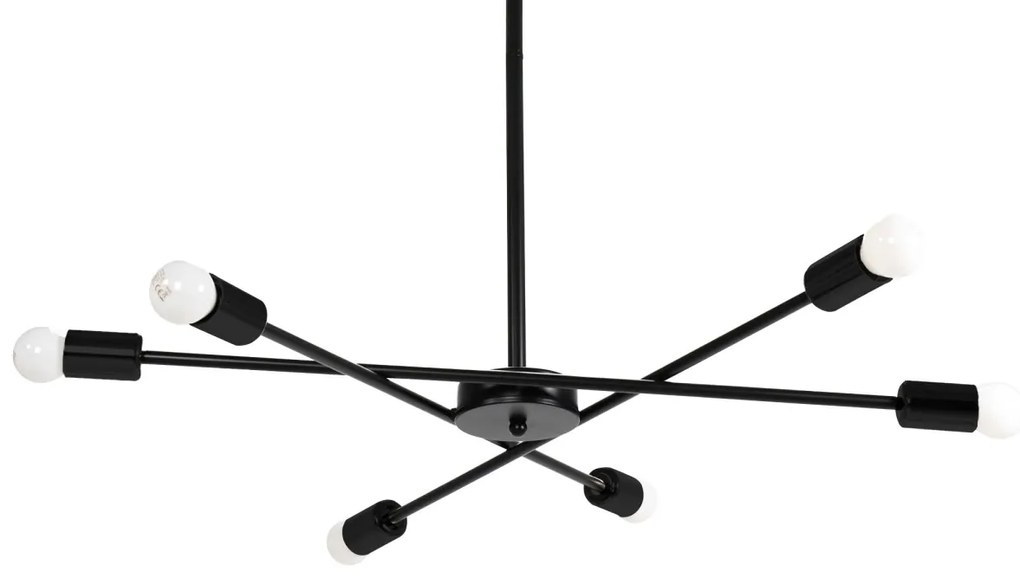 Stropné svietidlo Abstraction čierne