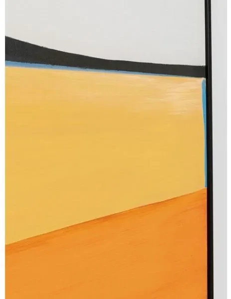 Abstract Shapes obraz oranžový 73x143 cm