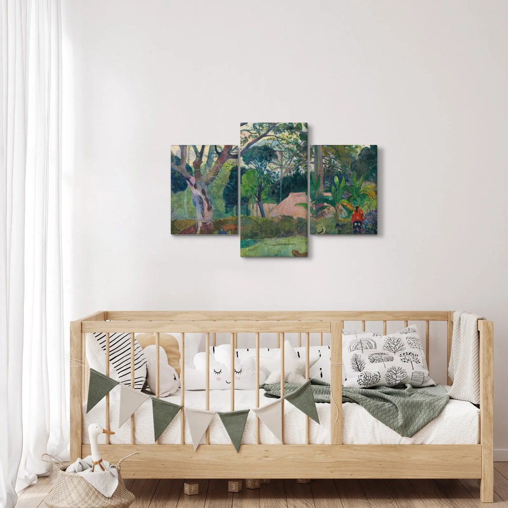 Obraz - Paul Gauguin, Te raau rahi (The Big Tree), reprodukcia (90x60 cm)