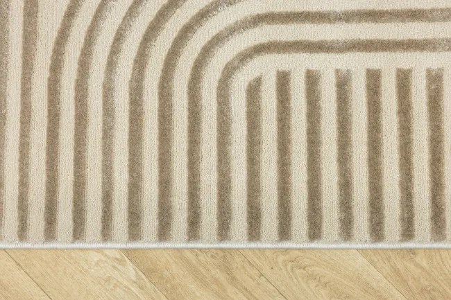 Koberec MISHA J487A tmavobéžový / béžový