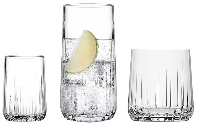 Poháre v súprave 18 ks Nova – Hermia