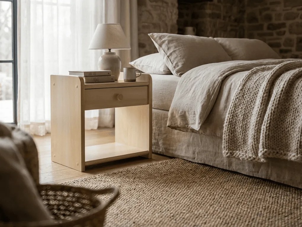 Nočný stolík Ilona, borovice
