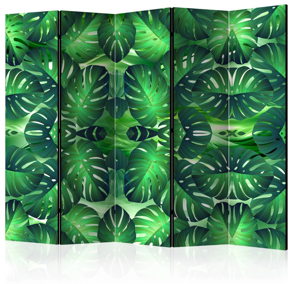 Artgeist Paraván - Tropical Leaves II [Room Dividers]