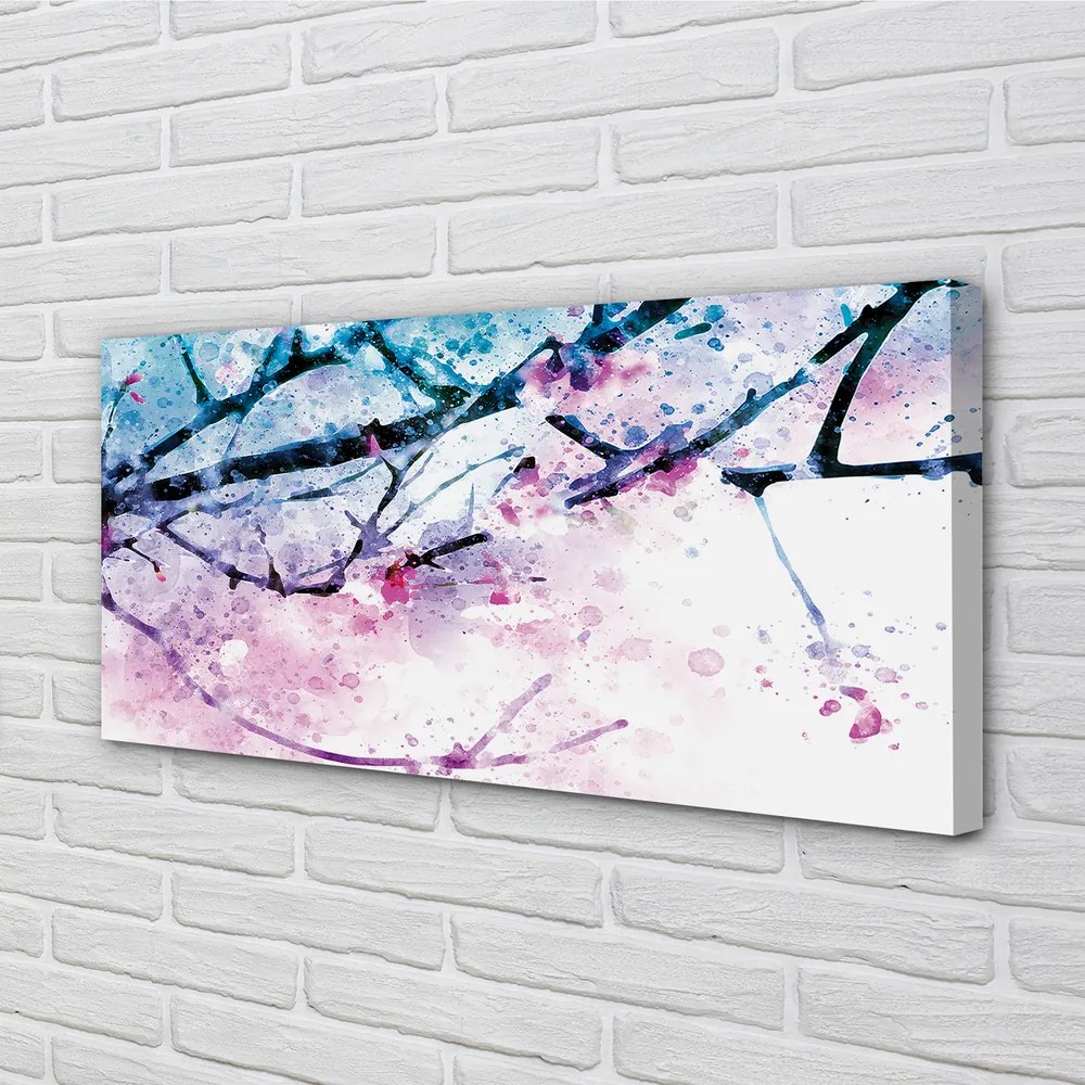 Obraz canvas Strom palice neba 140x70 cm