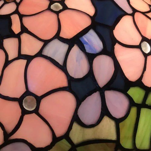 Tiffany luster do obývačky Prezent 201 vzor 2 23*120*41