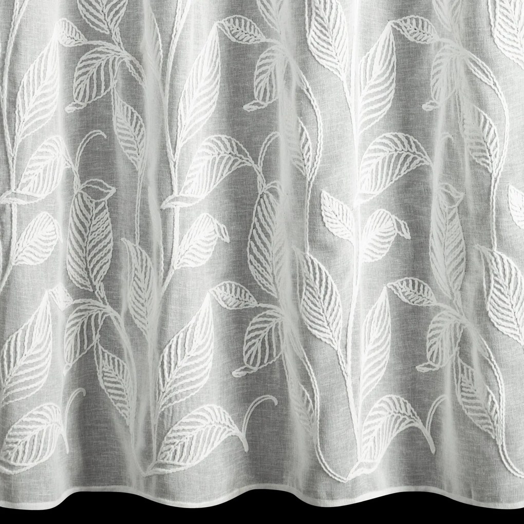 ZÁVES NA KRÚŽKOCH HOLI 140X250 CM LISTY