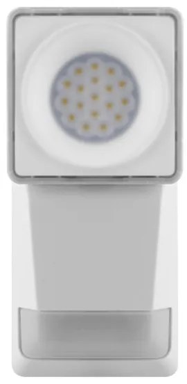 Ledvance - LED Vonkajšie nástenné svietidlo so senzorom SPOT LED/8W/230V IP55 biela