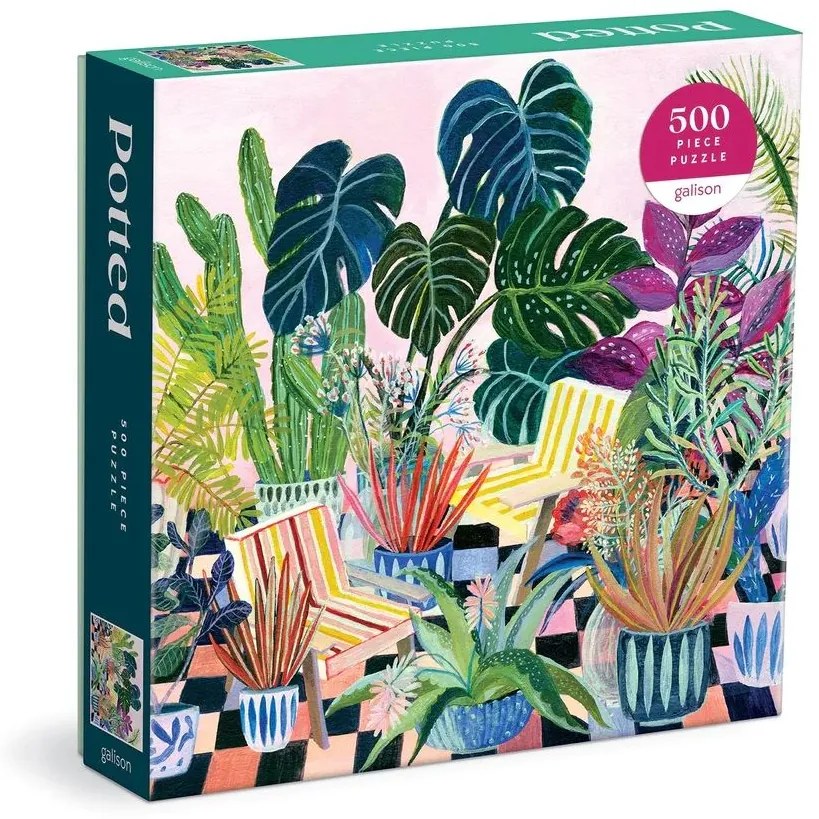 Galison Puzzle Izbové kvety 500 dielikov
