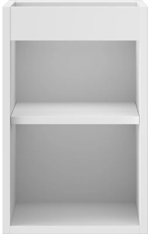 Mexen Box-A, závesná skrinka 30 cm, biela matná, 91AX1-0300-470-1-01