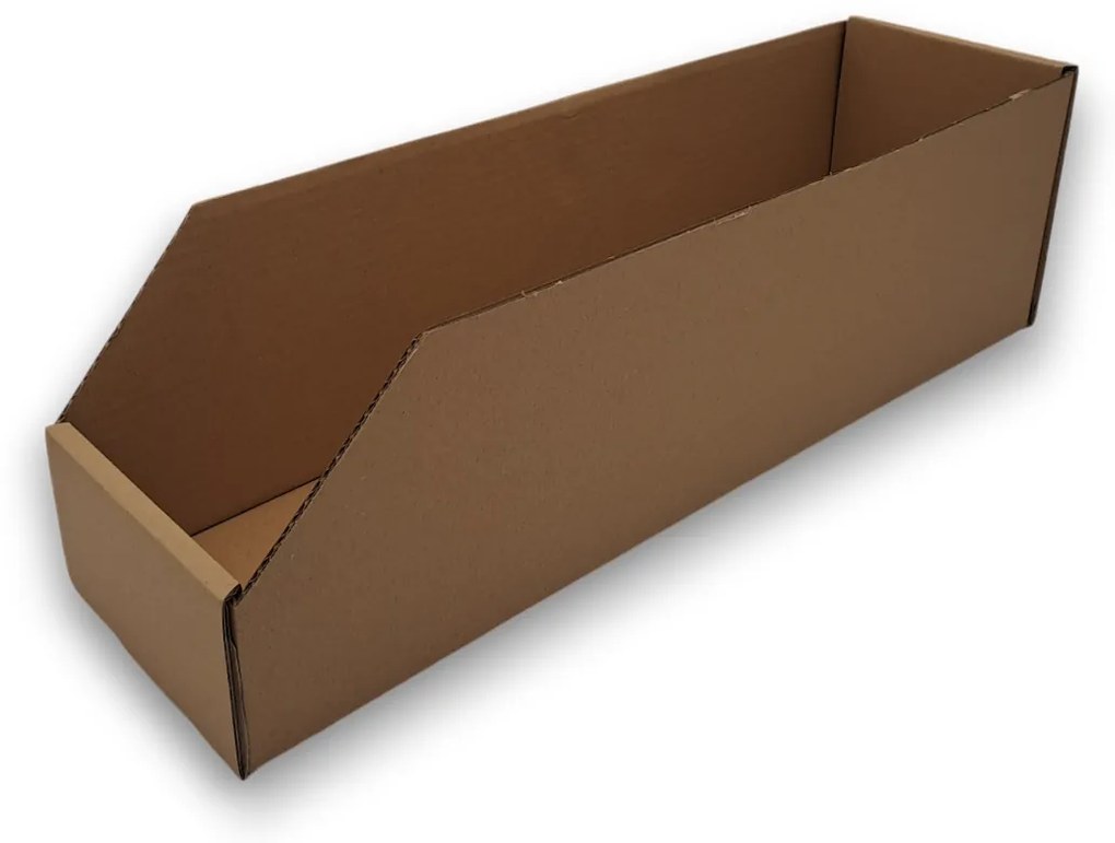 KARTON PAK Úložné boxy na oblečenie, organizéry do skrine EKO KARTÓN 15 x 54 cm