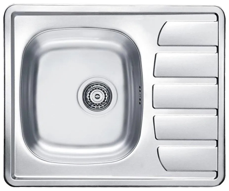 ALVEUS 1098940 - Kuchynský drez ZOOM 61,5x50 cm satin, na hornú montáž