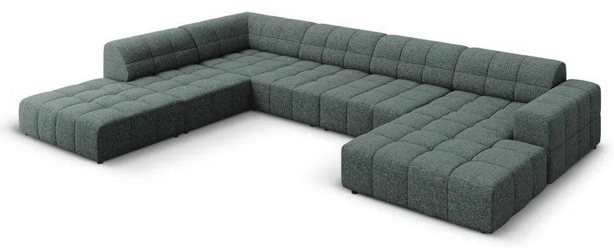 Tyrkysová rohová pohovka (ľavý roh/do "U") Chicago – Cosmopolitan Design