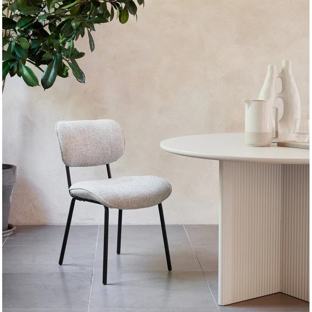 Svetlosivá jedálenská stolička Buffalo – Unique Furniture