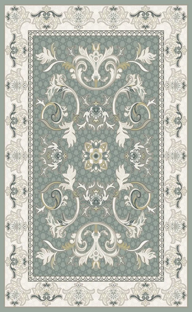 BE Koberec Lille 2020 GREEN – zelený obdĺžnikový Rozmer: 200x290 cm