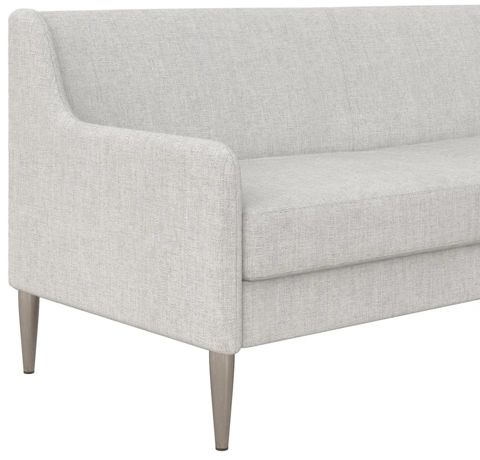 Sivá pohovka 190 cm Virginia - CosmoLiving by Cosmopolitan