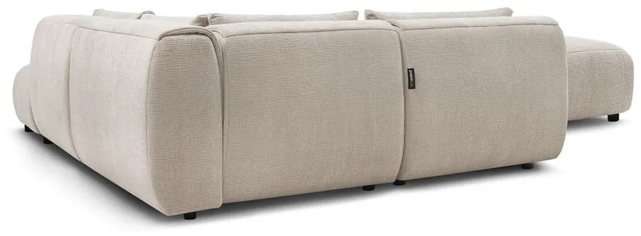 Béžová rohová pohovka (variabilná) Jeanne - Bobochic Paris