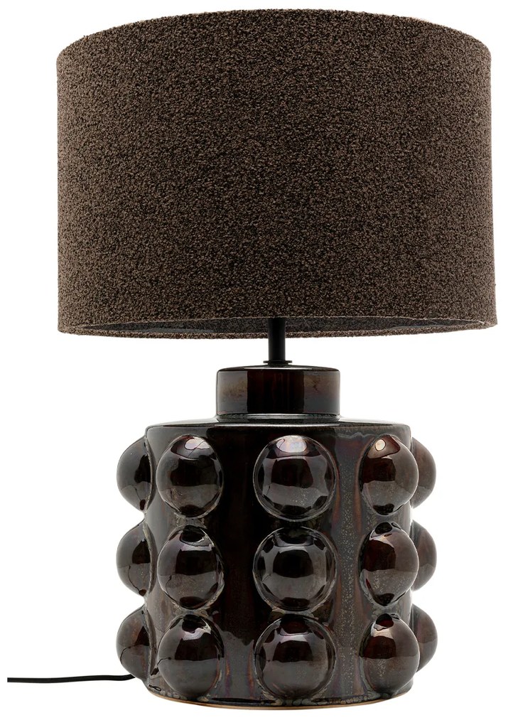 Calamaro stolová lampa hnedá