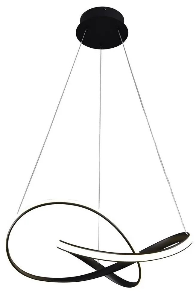 LED Luster na lanku CAPPIO LED/36W/230V čierna