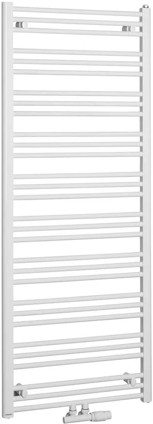 Bruckner Bruckner, ALBRECHT vykurovacie teleso 600x1¨570 mm, stredové pripojenie, biela, 600.118.4