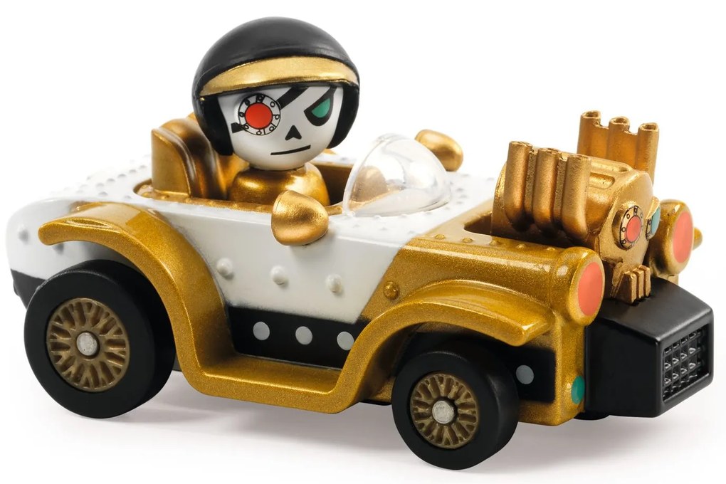 Balíček Crazy Motors - Red Skull + Motor Skull + Pirate Wheels