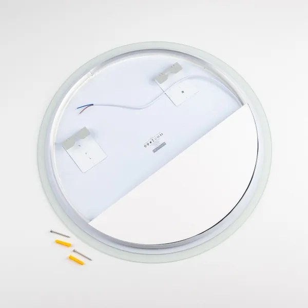 BRILAGI - LED kúpeľňové zrkadlo BERNATE, LED/19W/230V, priemer 60 cm, IP44, CRI 90, stmievateľné + CCT