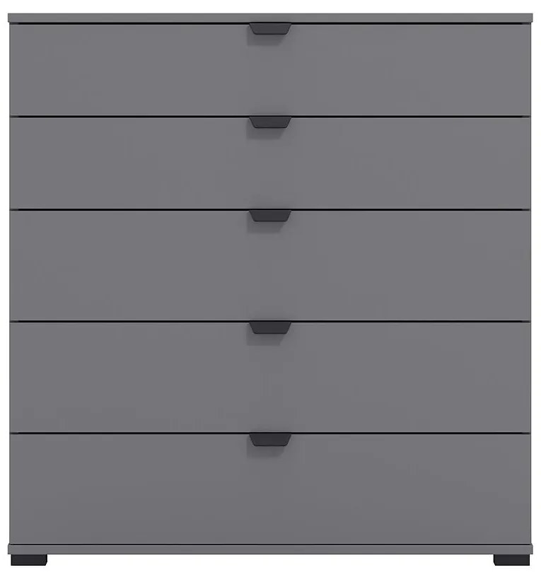 Komoda Duerto 5F 90 šedá 11008297