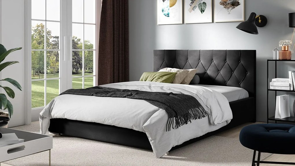 Čalúnená posteľ Colzone Tap, Rozmer postele: 180x200, Dostupné poťahy: Mikrofaza 0034
