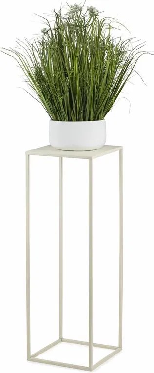 STOJAN NA KVETINÁČ SIMPLE 70X24X24 CM KRÉMOVÁ
