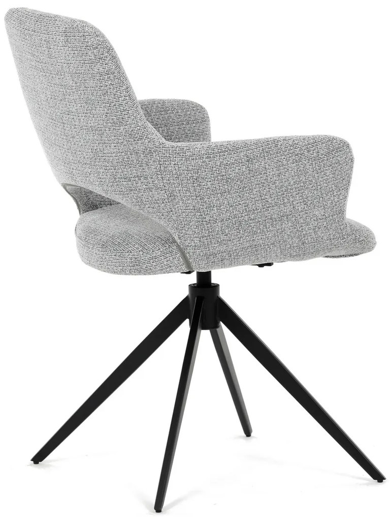 Jedálenská stolička DCH-D1320 GREY2 s vratnýmmechanizmom