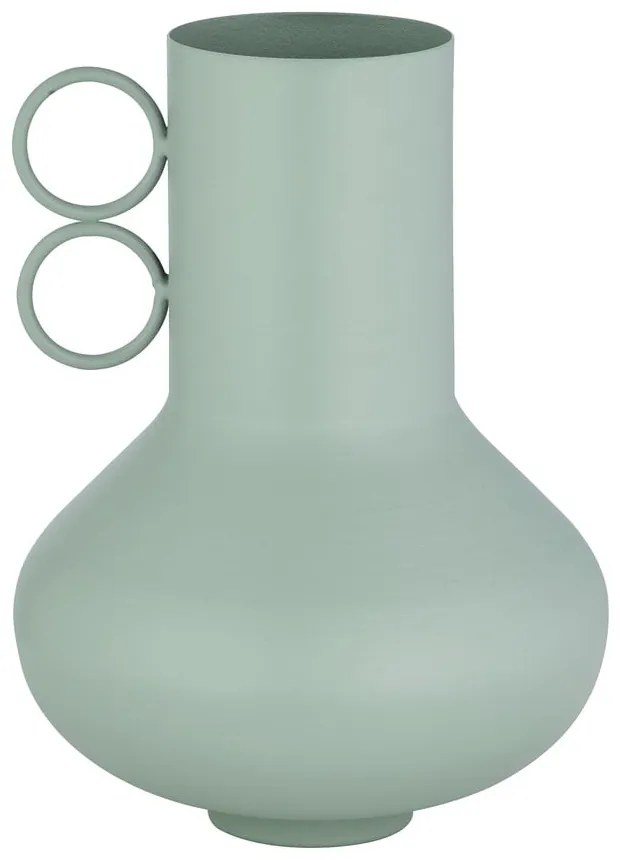 Kovová váza šalviovo zelená (výška 20 cm) Loha – Blomus