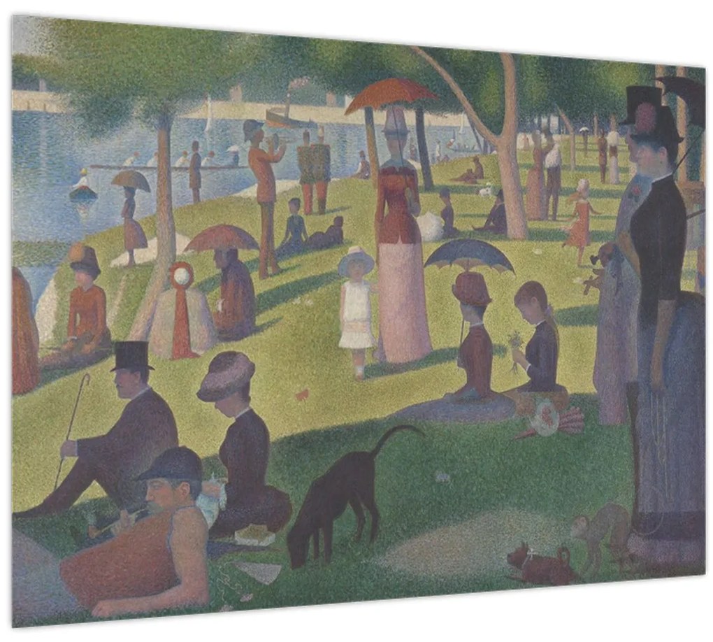 Obraz - Georges Seurat, A Sunday on La Grande Jatte, reprodukcia (70x50 cm)