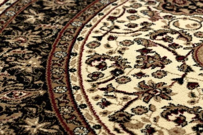 Koberec ROYAL ADR kruh vzor 521 karamel