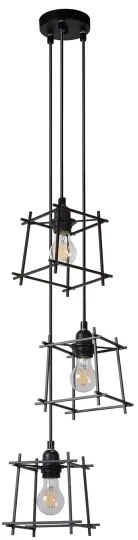 Lucide 46405/03/30 - Luster na lanku EDGAR 3xE27/40W/230V