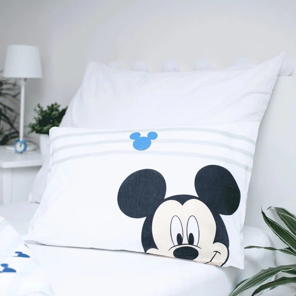 Bavlnené detské obliečky do postieľky 100x135 cm Mickey – Jerry Fabrics