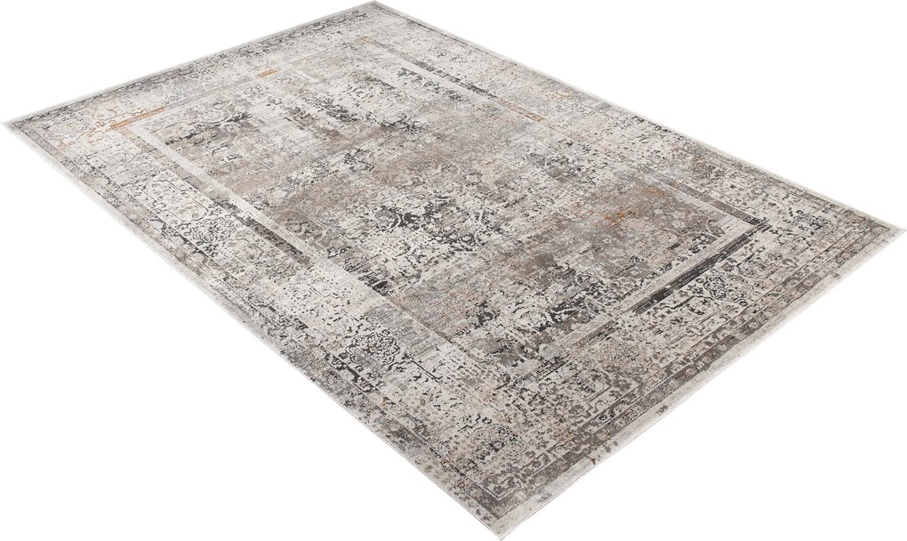 TA Koberec S756B ZMRŠŤOVANIE ANTRACIT FEYRUZ FFR Rozmer: 80x150 cm