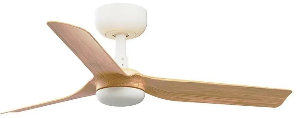 FARO 33821WT - Stropný ventilátor MINI PUNT S hnedá/biela pr. 90 cm WT + DO