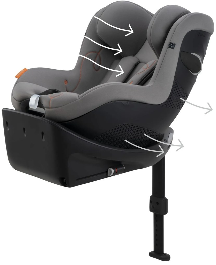 Autosedačka Cybex SIRONA Gi i-Size Lava Grey 2024
