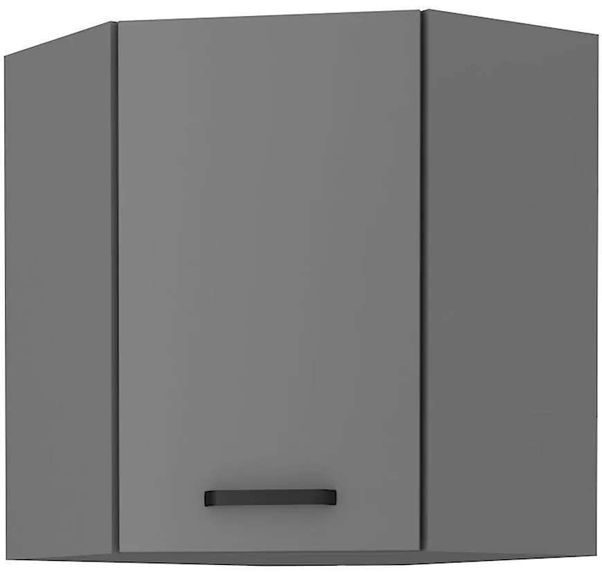 Skrinka do kuchyne NESSA ANTRACIT 60X60 GN-72 2F (45°)
