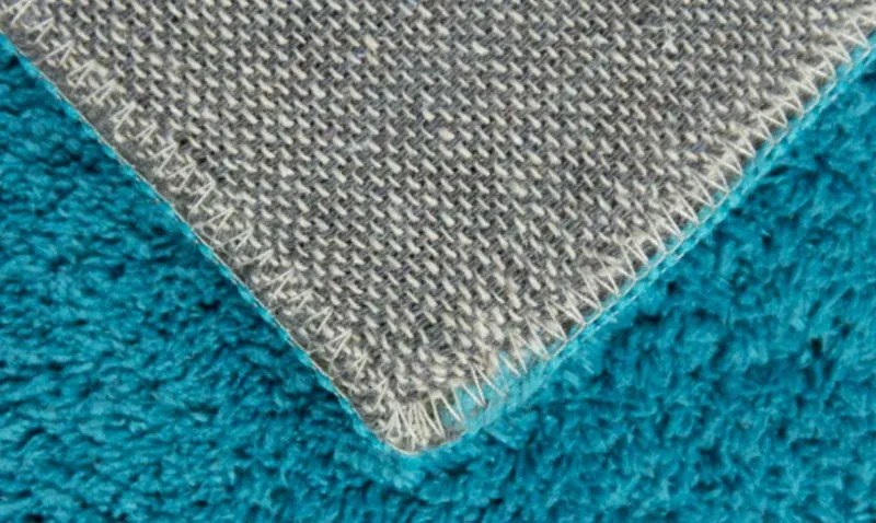 B-line, Kusový koberec Spring turquise, 60x110, modrá, obývacia izba