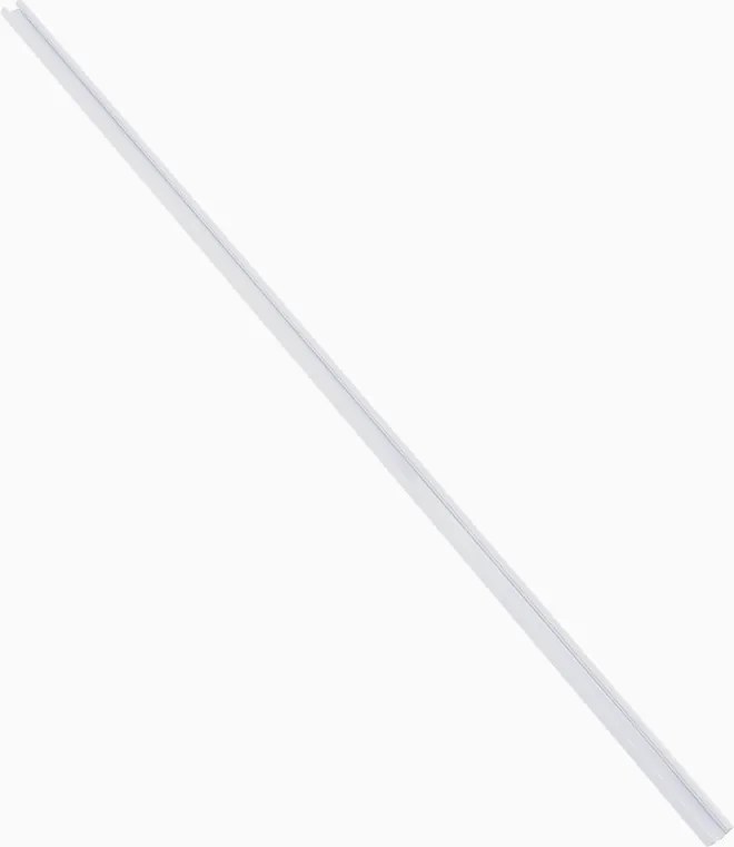 BERGE LED hliníkový profil rohový 1m biely - sada