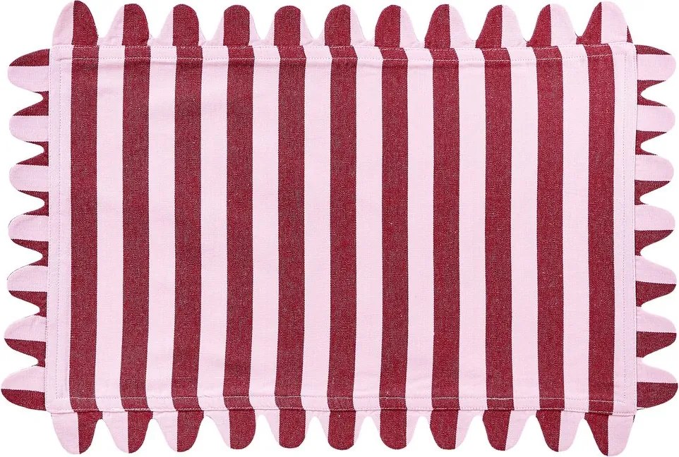VEGAS STRIP Prestieranie 49 x 33 cm - červená/sv. ružová