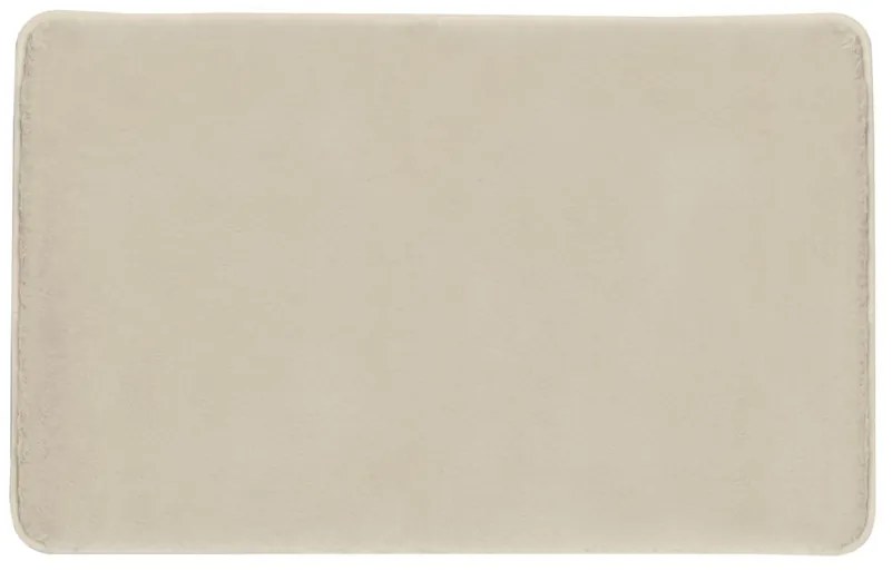 Gedy Gedy, FUZZY kúpeľňová predložka, 50x80cm, 100% polyester, protišmyk, béžová, 96FY508066