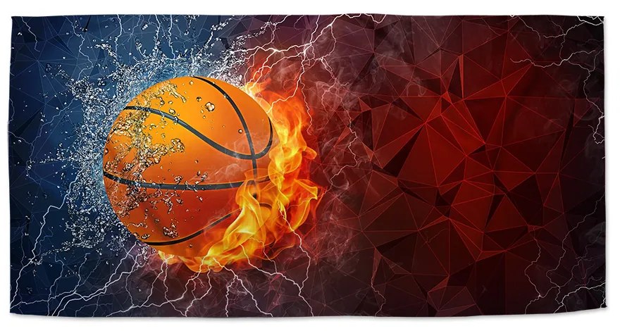 Sablio Uterák Basketbalová lopta - 30x50 cm